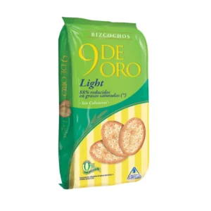 9 DE ORO BIZCOCHOS LIGHT