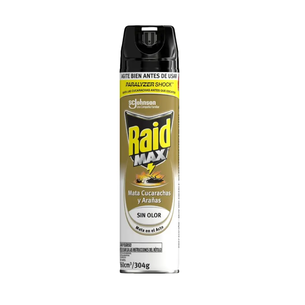 RAID INSECT. MAX S/OLOR CUCARACHAS