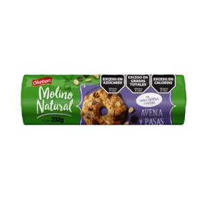 OKEBON GALL.NATURAL AVENA Y PASAS