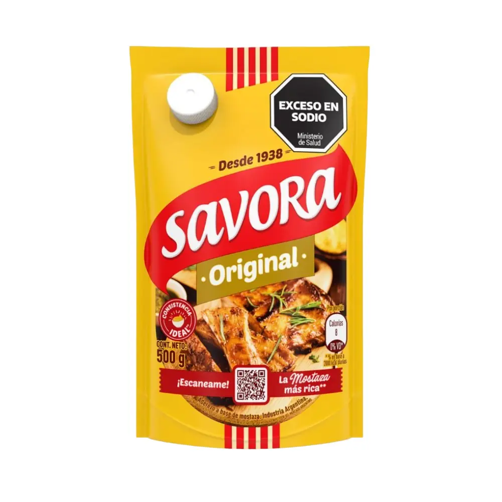 SAVORA MOSTAZA ORIG DOY PACK