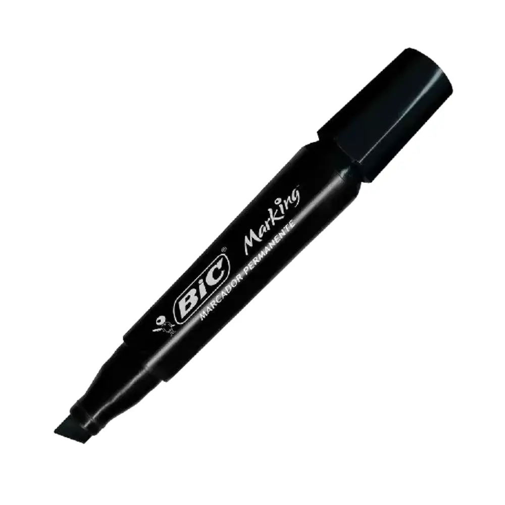 BIC MARCADOR PERMANENTE NEGRO