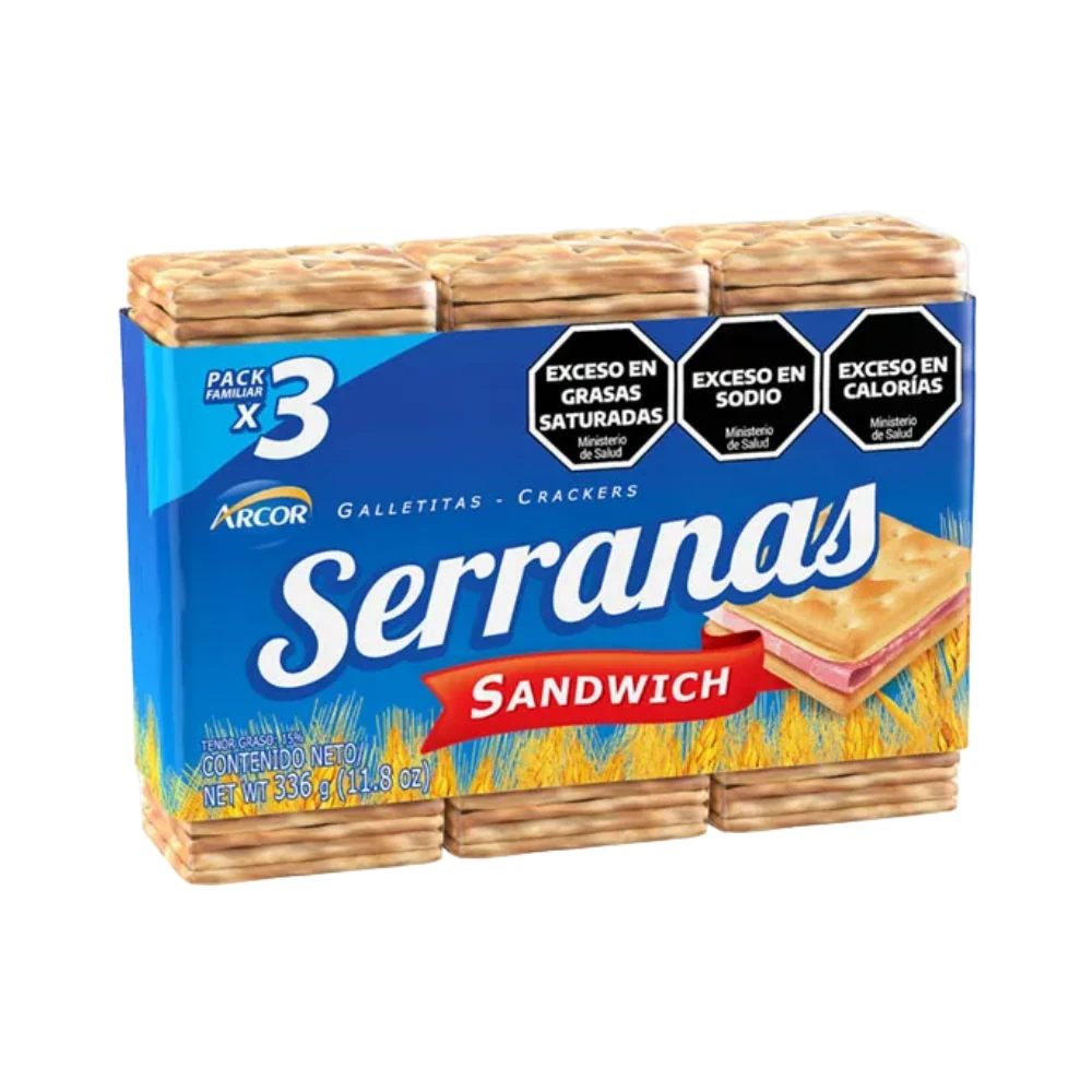SERRANAS GALLETITAS SANDWICH