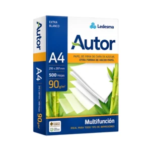 AUTOR RESMA HOJA A4 90G