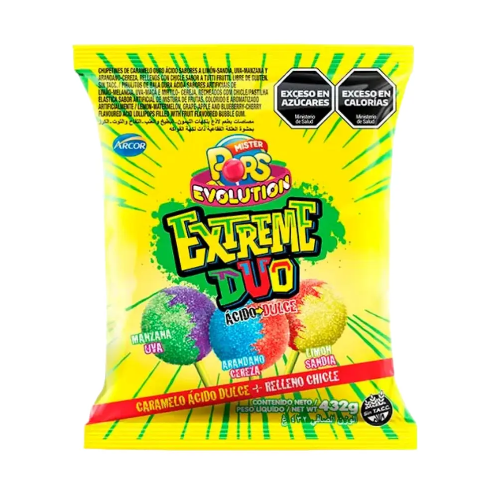 MR.POPS CHUPETIN EXTREME DUO
