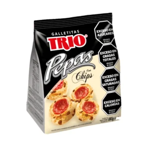 TRIO GALLETITAS PEPA C/CHIPS