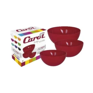 CAROL SET BOLWS C/T PLASTICO