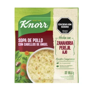 KNORR SOPA CON PASTA POLLO.CAB/ANGEL