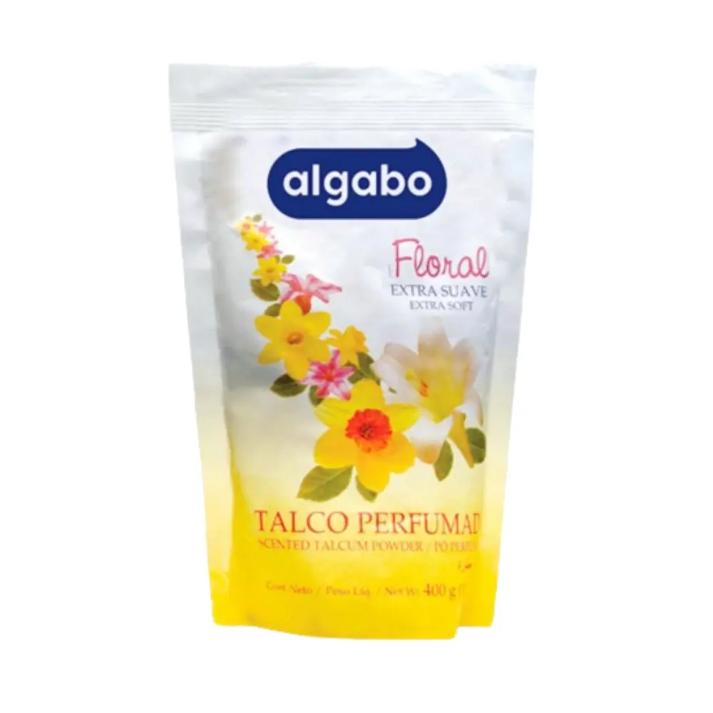 ALGABO TALCO FLORAL BOLSA