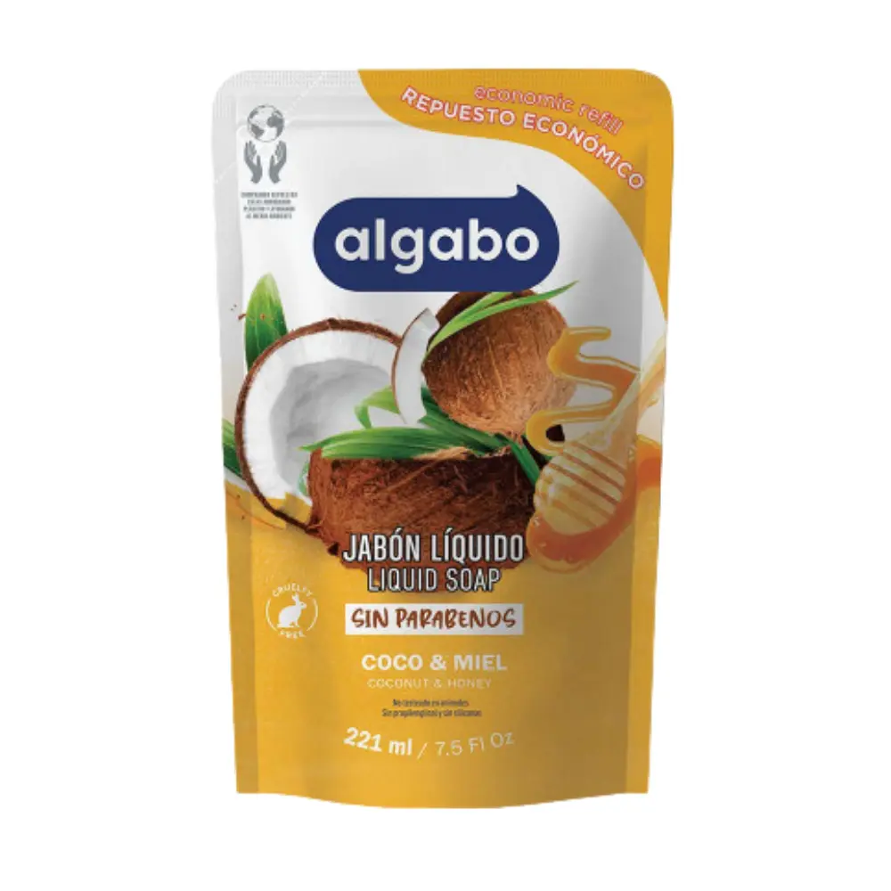 ALGABO J/LIQUIDO COCO&MIEL
