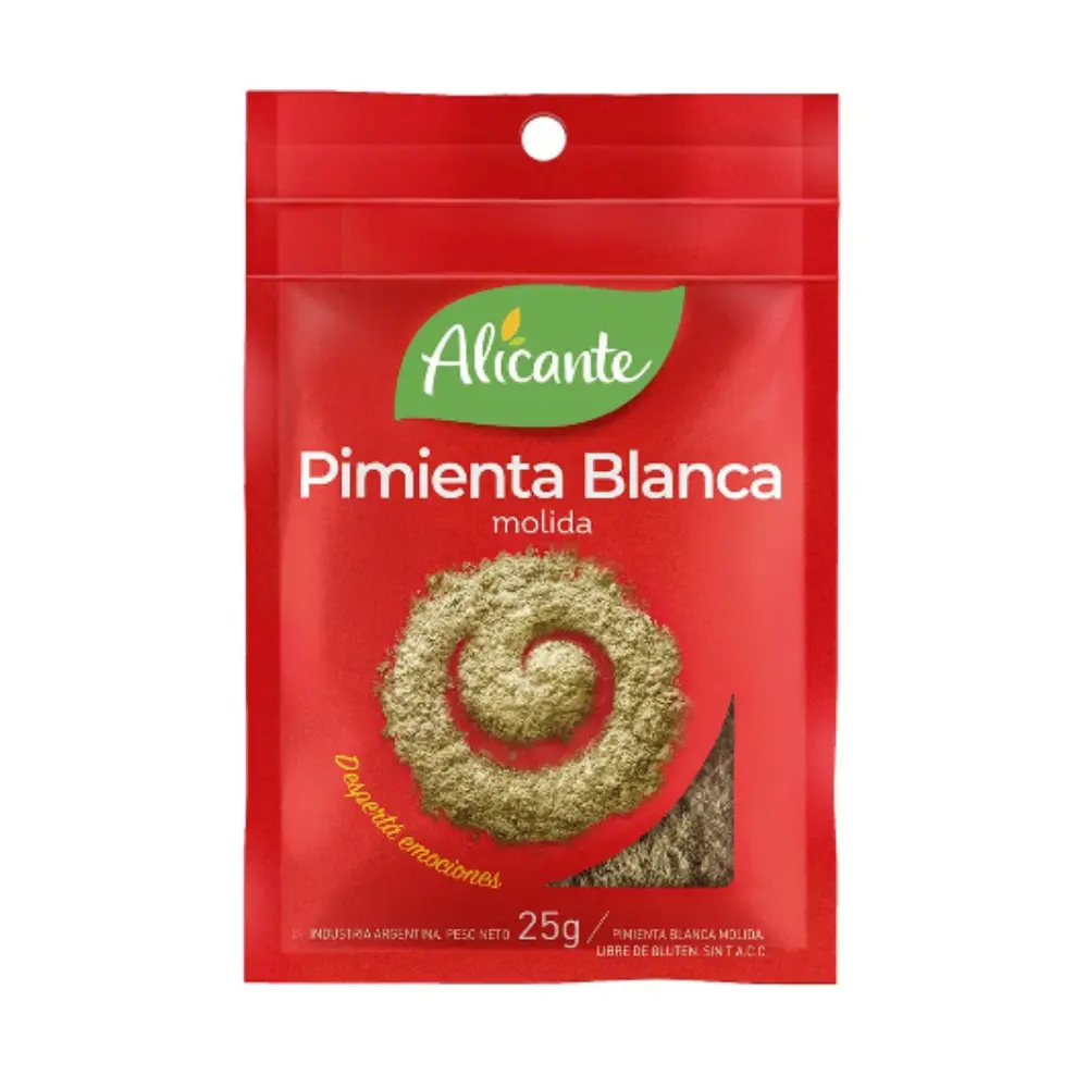 ALICANTE PIMIENTA BCA.MOLIDA