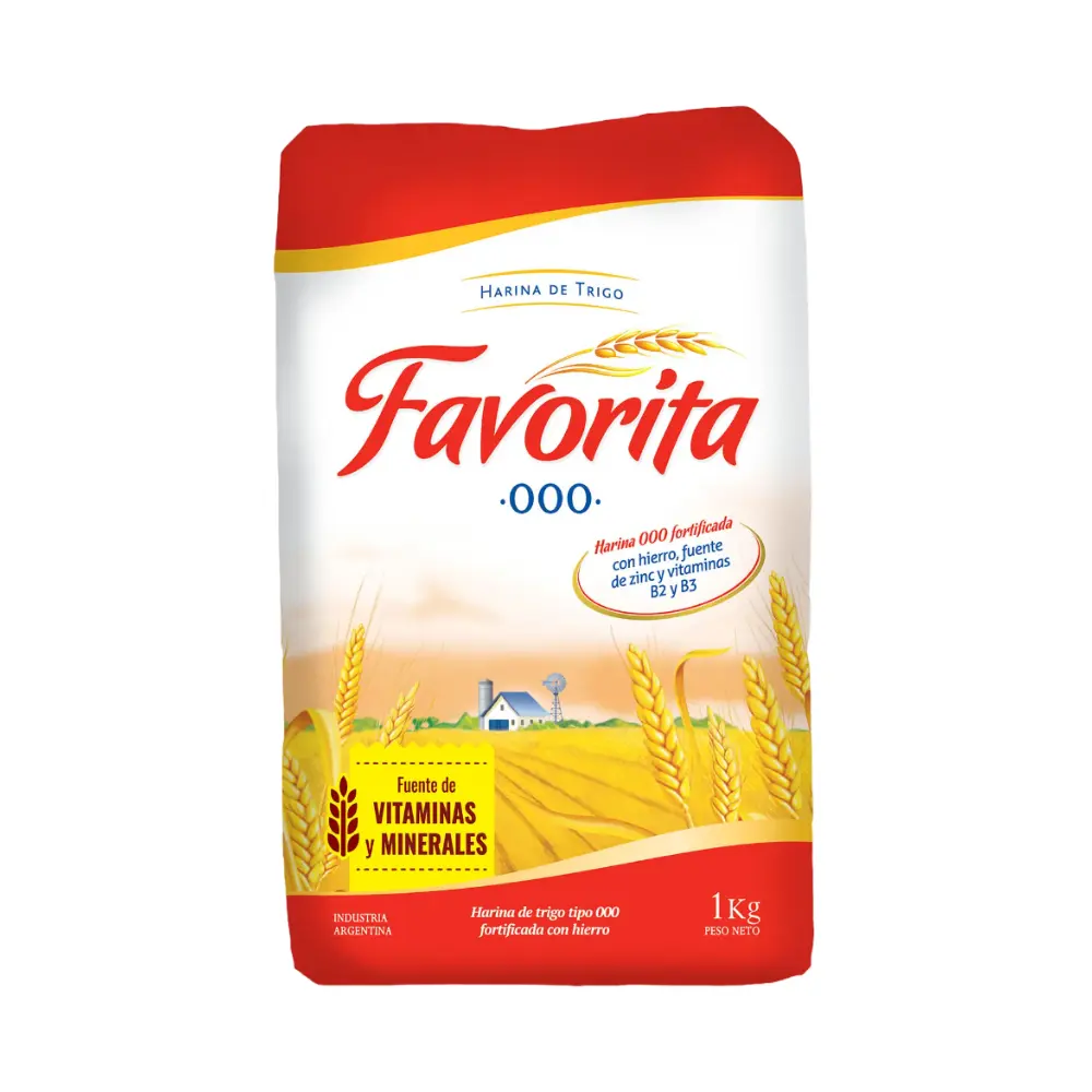 FAVORITA HARINA 3 CEROS