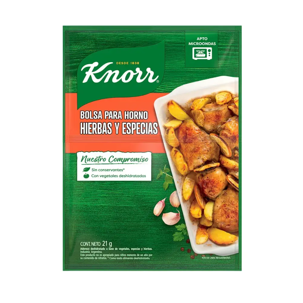 KNORR SAZON HORNO HIERBA/ESP