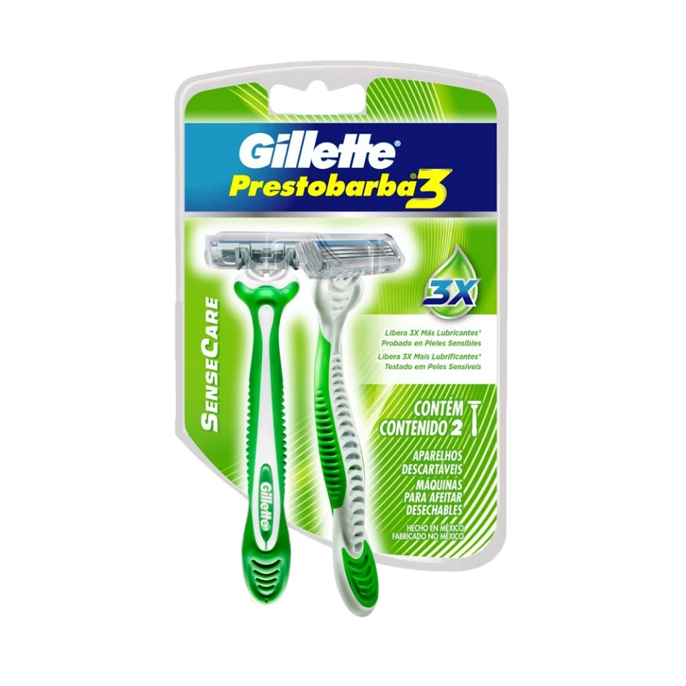 PRESTOBARBA 3 MAQ.DESC. SENSIBLE