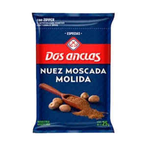 2 ANCLAS NUEZ MOSCADA MOLIDA