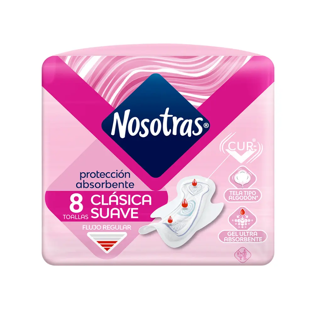 NOSOTRAS TOALLA CLASICAS INVISIBLES