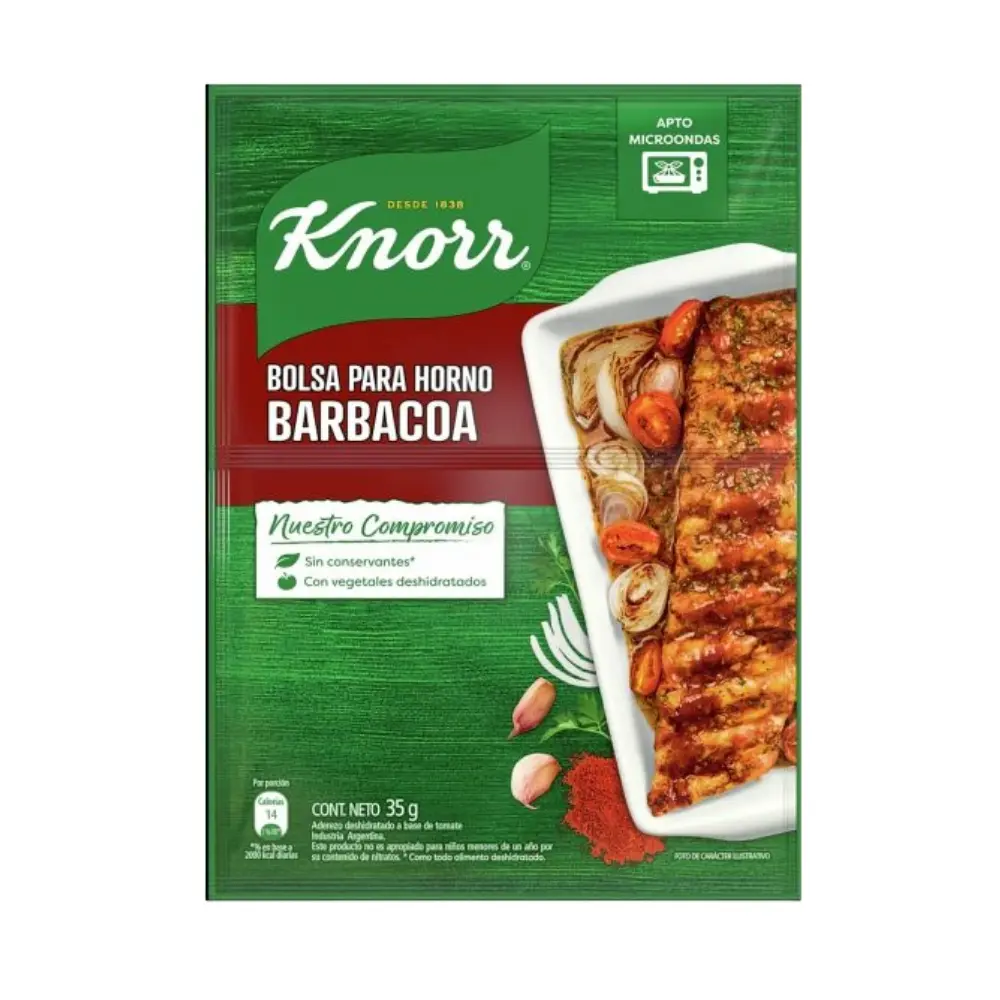 KNORR SAZON HORNO BARBACOA