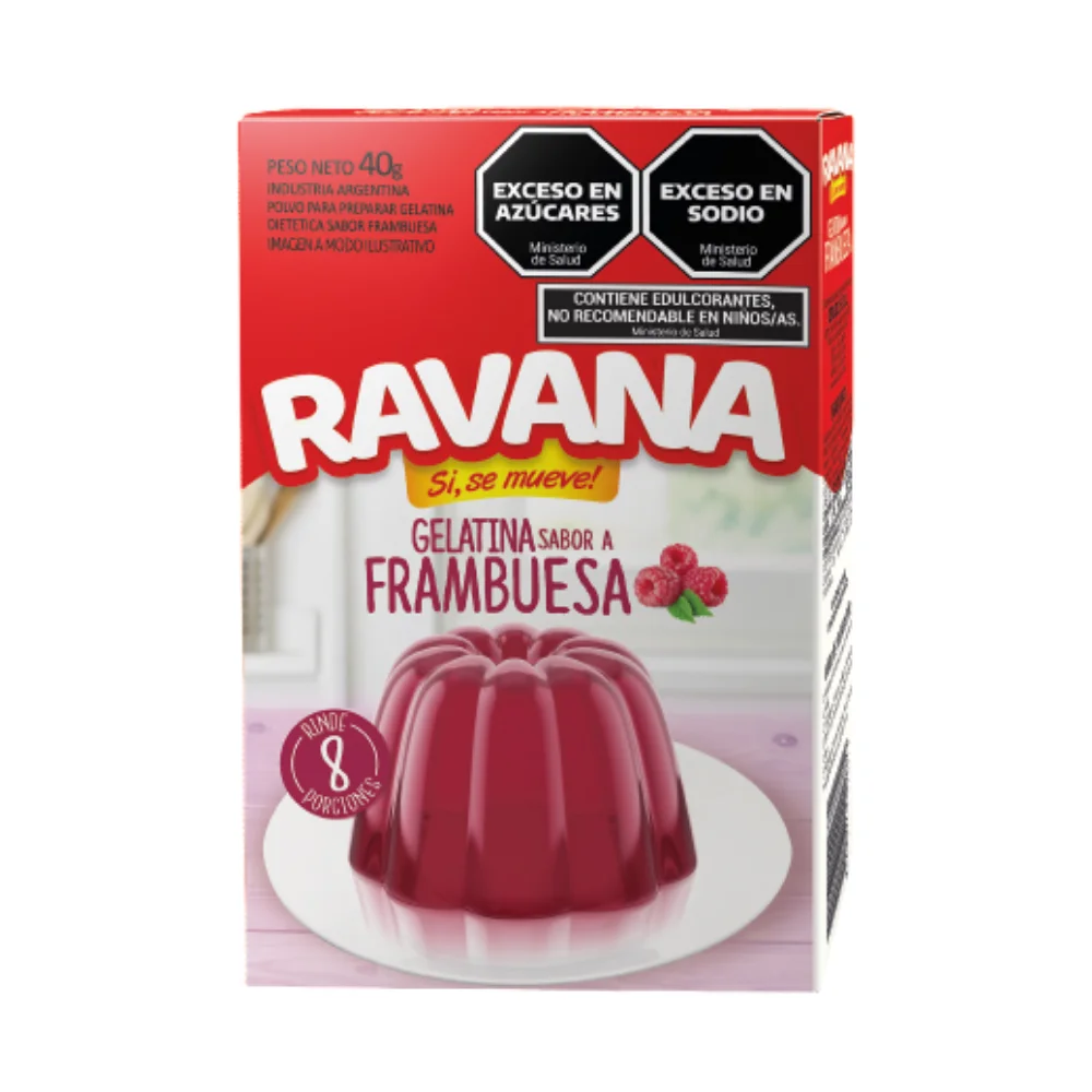 RAVANA GELATINA FRAMBUESA