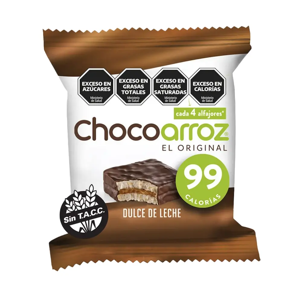 CHOCOARROZ ALFAJOR DCE LECHE