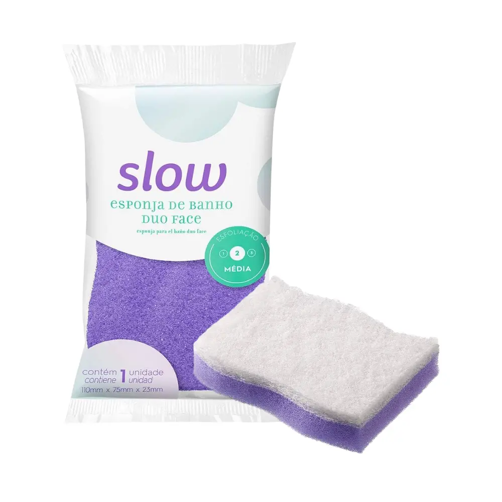 SLOW ESPONJA BANO DUO