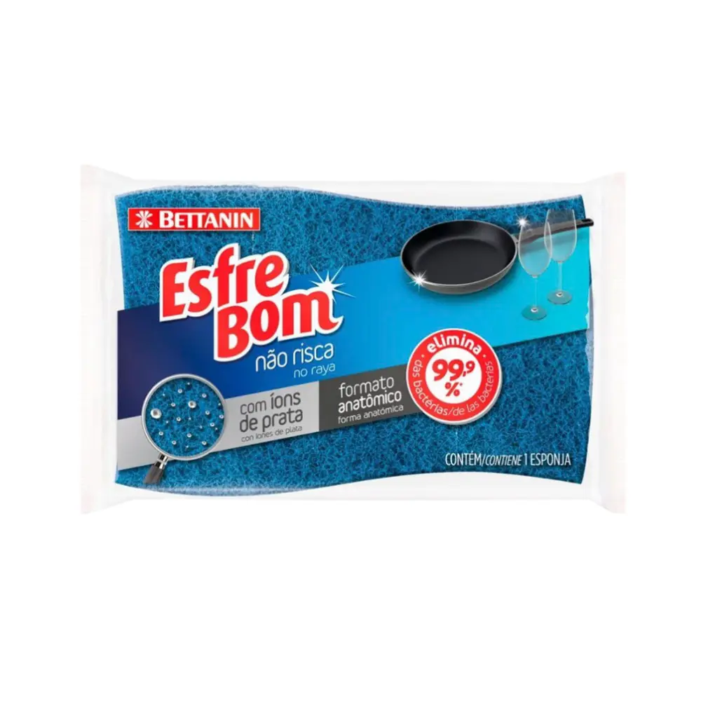 ESFREBOM ESPONJA TEFLON NO RAYA