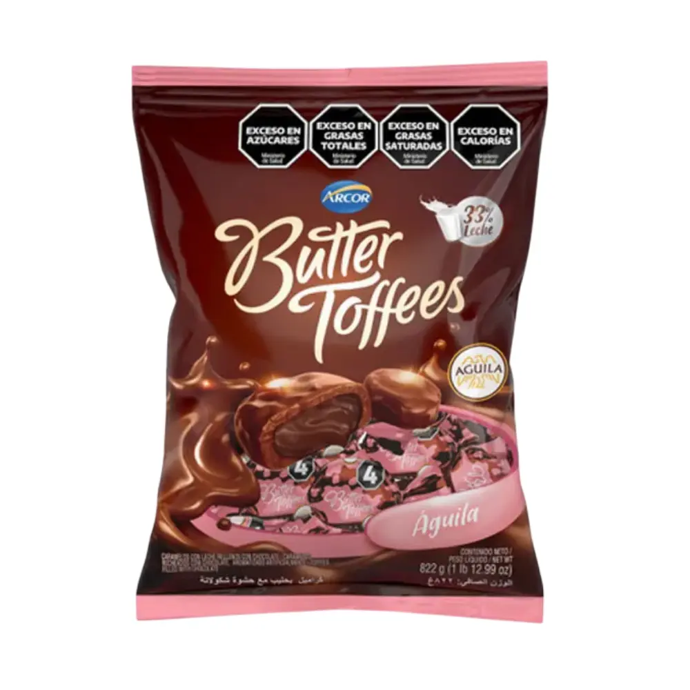 BUTTER TOFFEES CARAMELO AGUILA