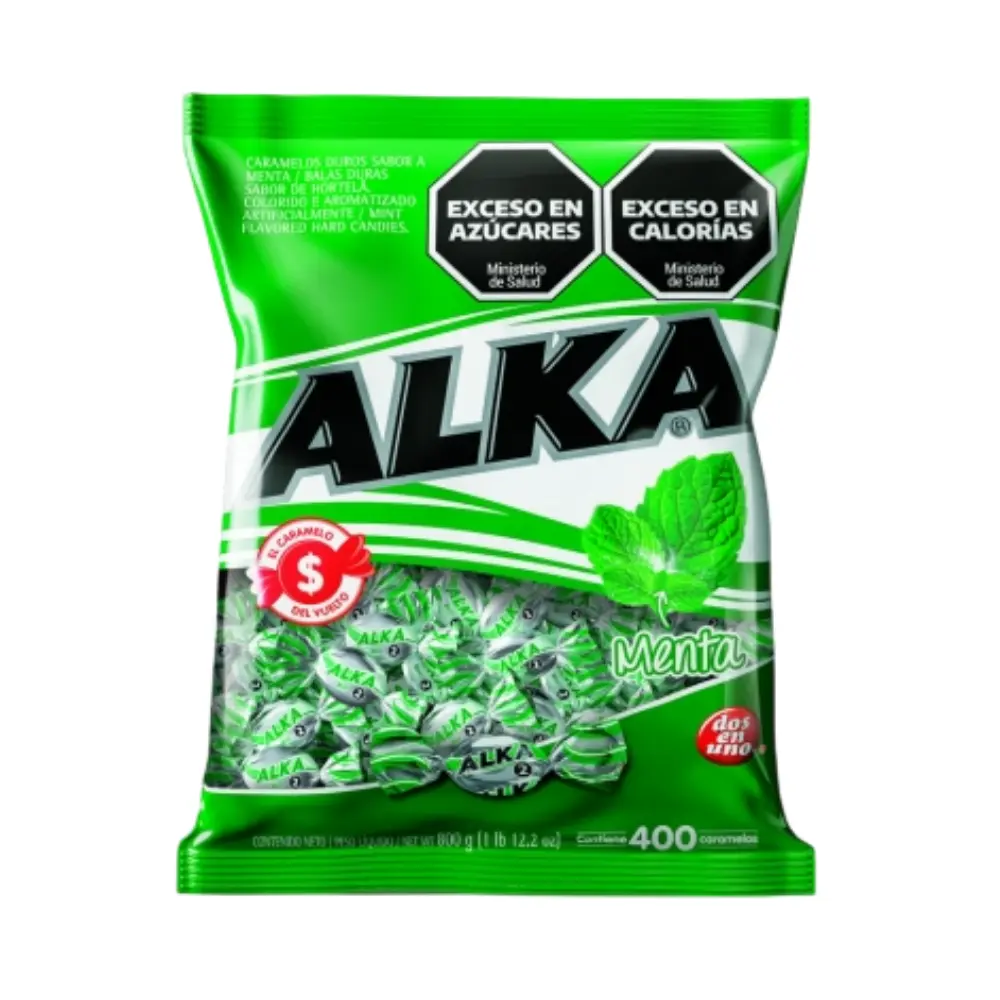 ALKA CARAMELOS MENTA