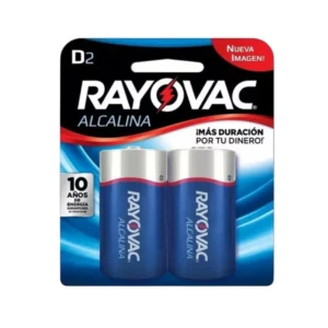 RAYOVAC PILAS ALCALINAS *D* GRANDE