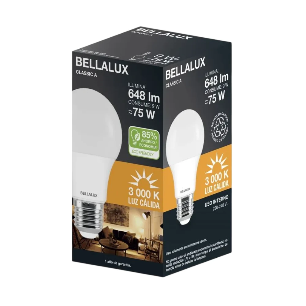 BELLALUX LED BULBO CALIDA