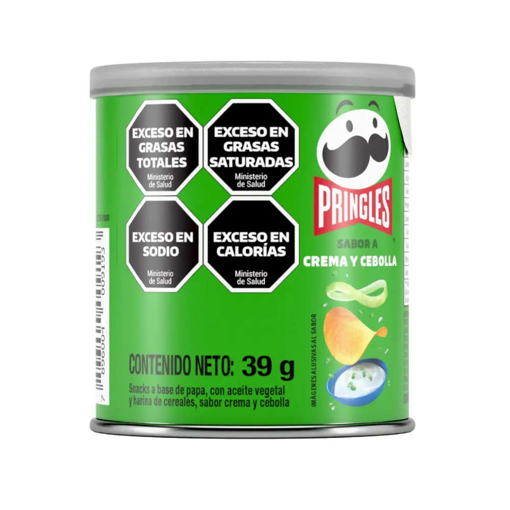 PRINGLES PAPAS CREMA CEBOLLA