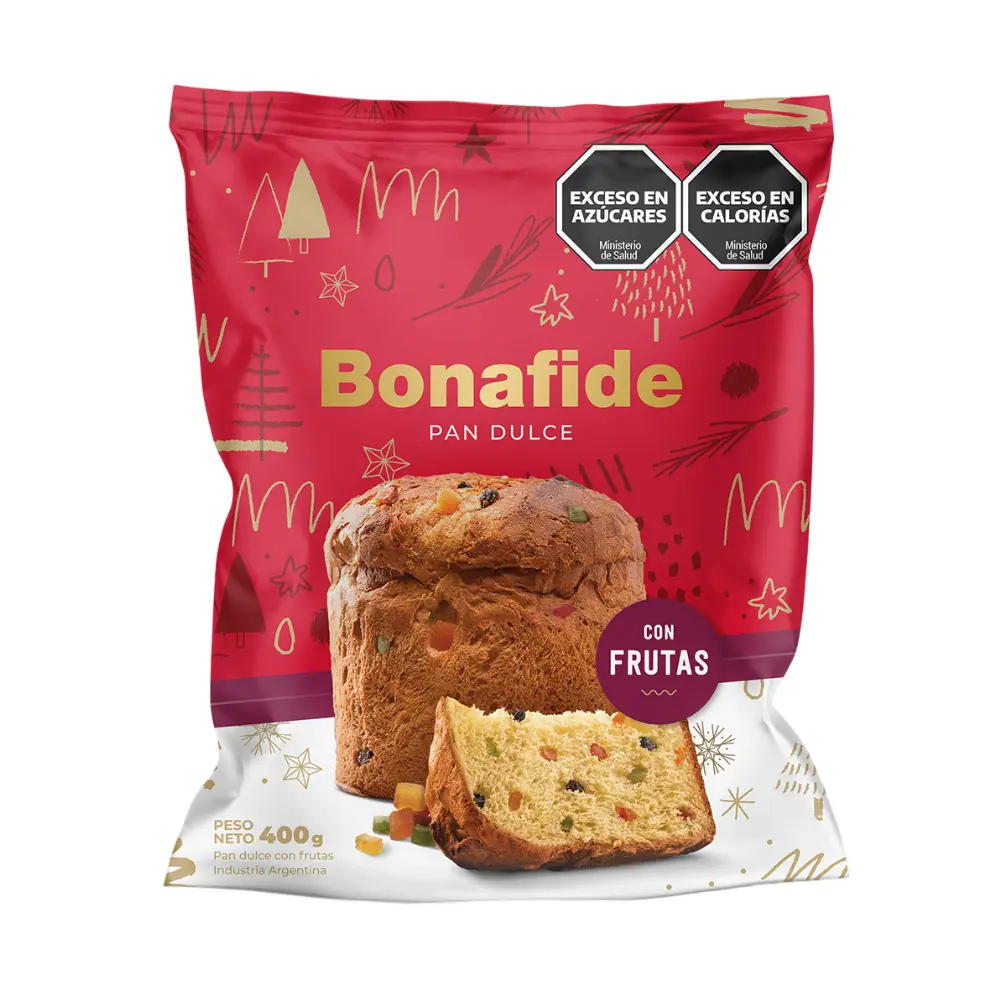 BONAFIDE PAN DULCE C/FRUTAS