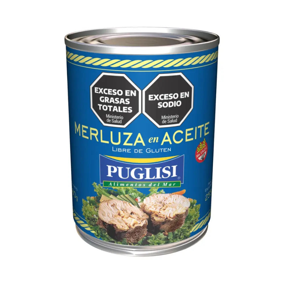 PUGLISI MERLUZA ACEITE