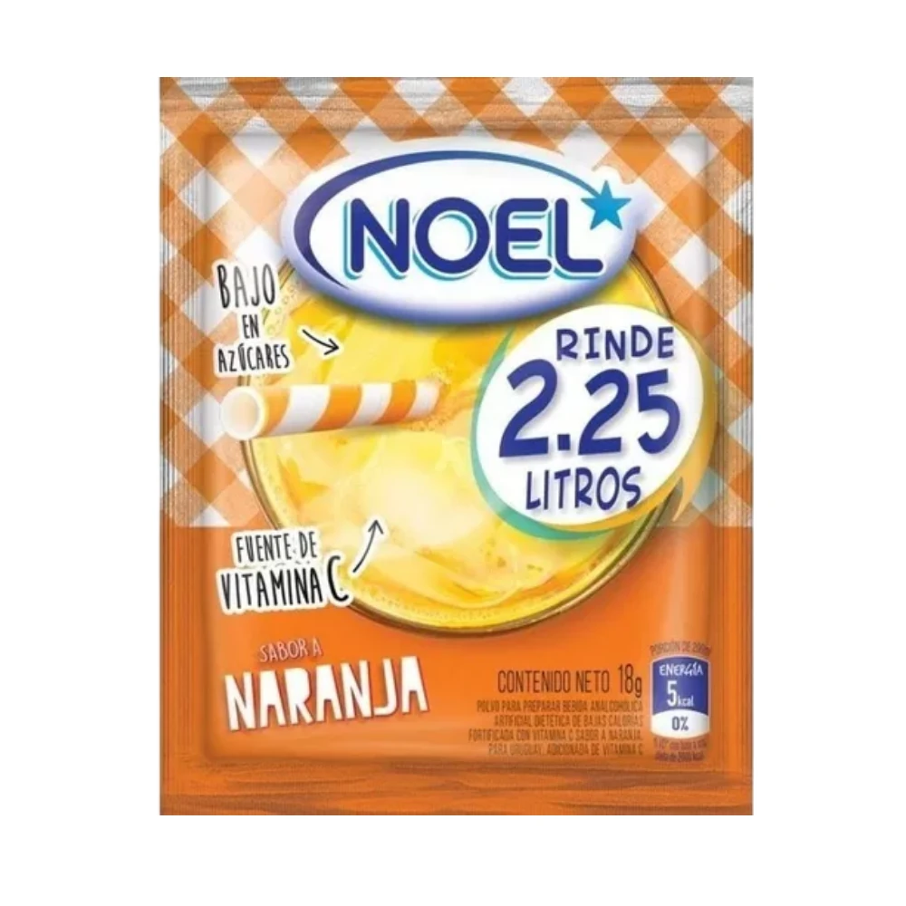 NOEL JUGO SOBRE NARANJA