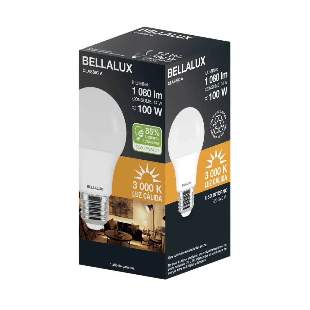 BELLALUX LED BULBO FRIA