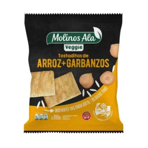 ALA TOSTADITAS VEGGIE ARROZ/GARBANZO