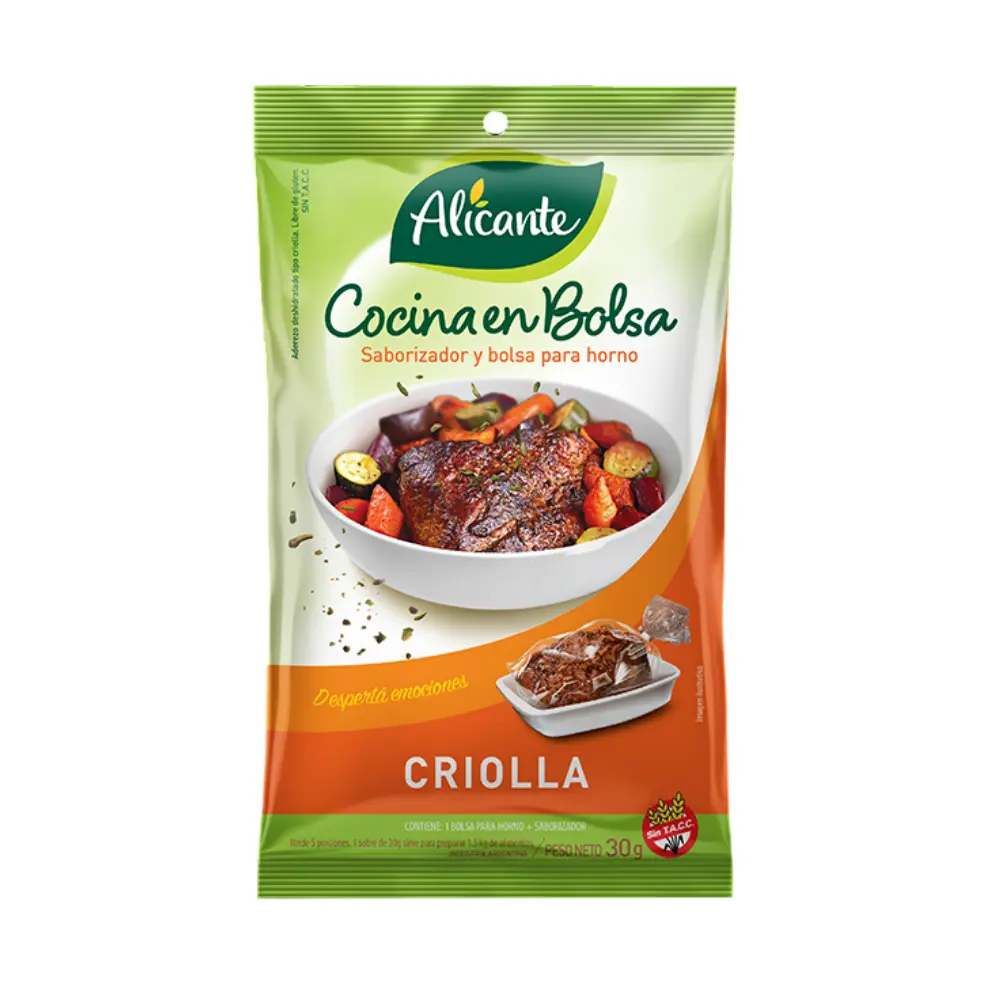 ALICANTE SAZON HORNO CRIOLLA