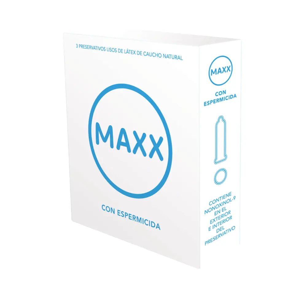 MAXX PRESERVATIVOS ESPERMICID