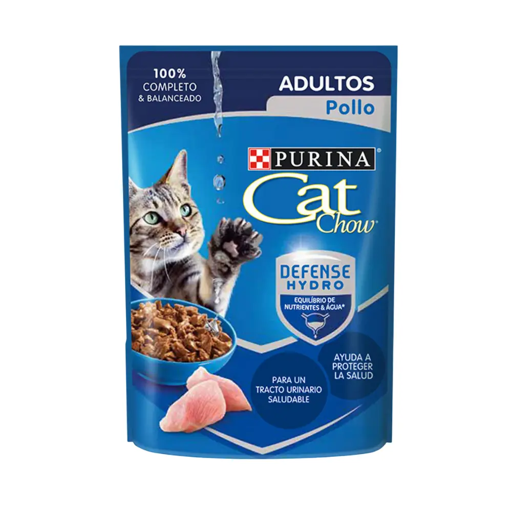 CAT CHOW PREPARADO ADUL.POLLO