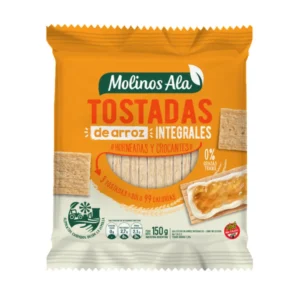 ALA TOSTADAS VEGGIE ARROZ/GARB/MAIZ