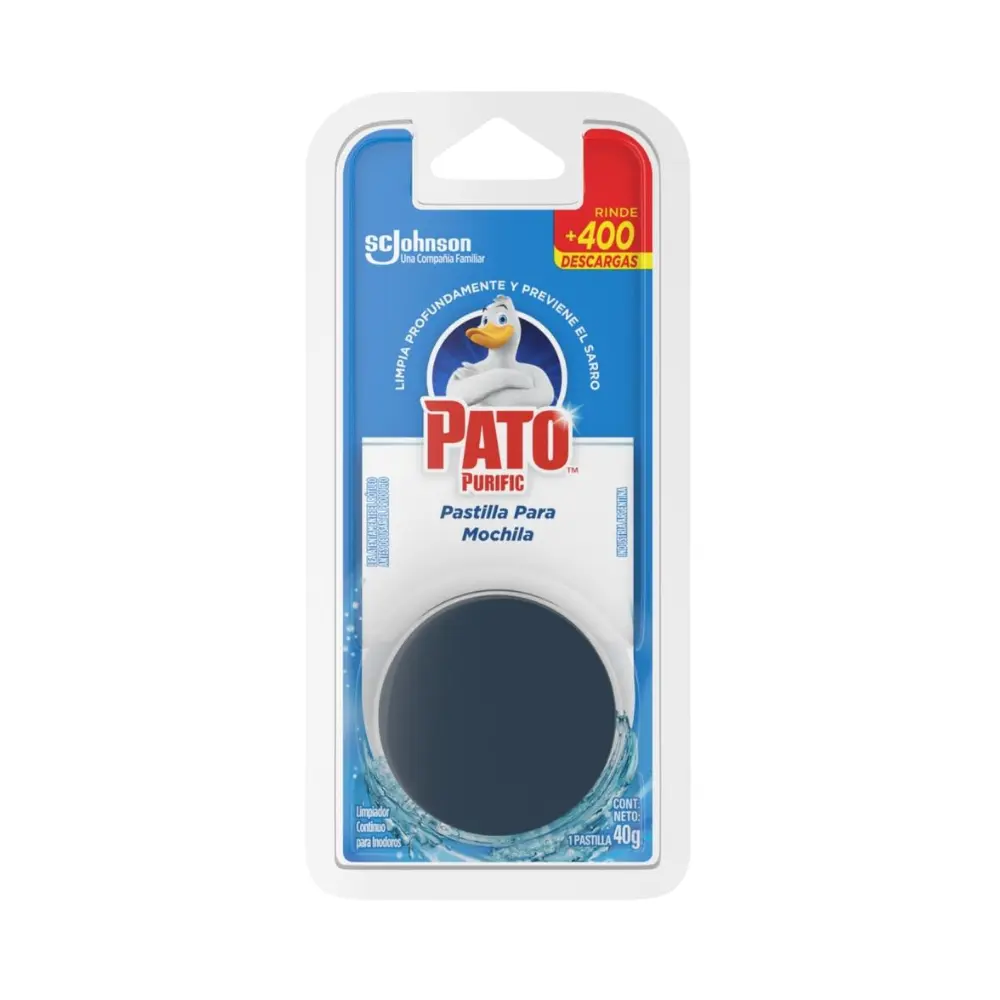 PATO PASTILLA BLOQUE P/MOCHILA