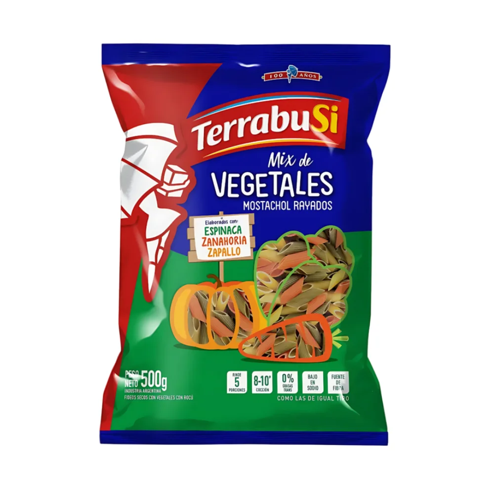 TERRABUSI 3 VEGETALES MOSTACHOL