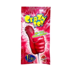 CRAZY POP CHUPETIN FRUTILLA