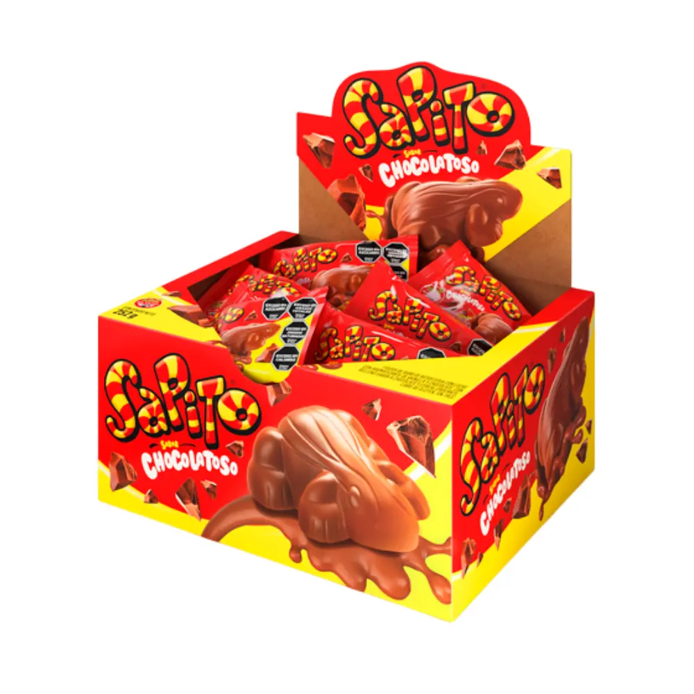 SAPITO RELLENO CHOCOLATOS