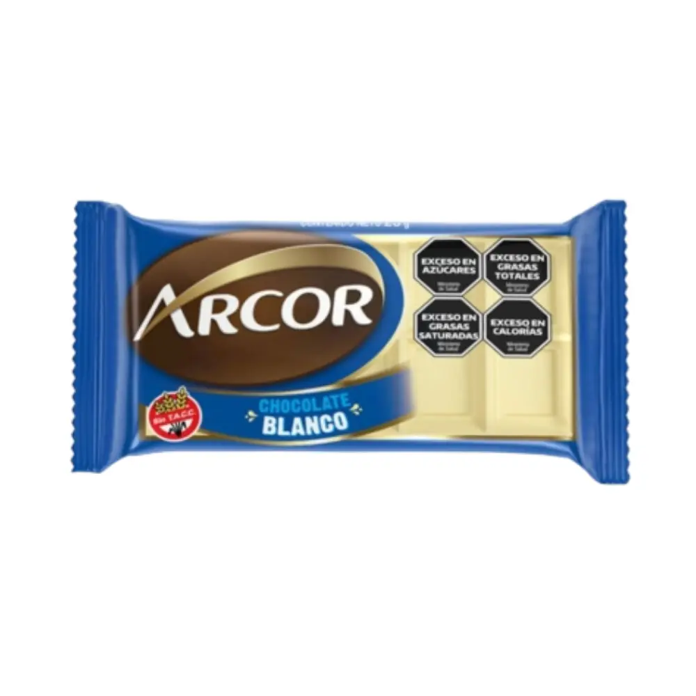 ARCOR CHOCOLATE BLANCO