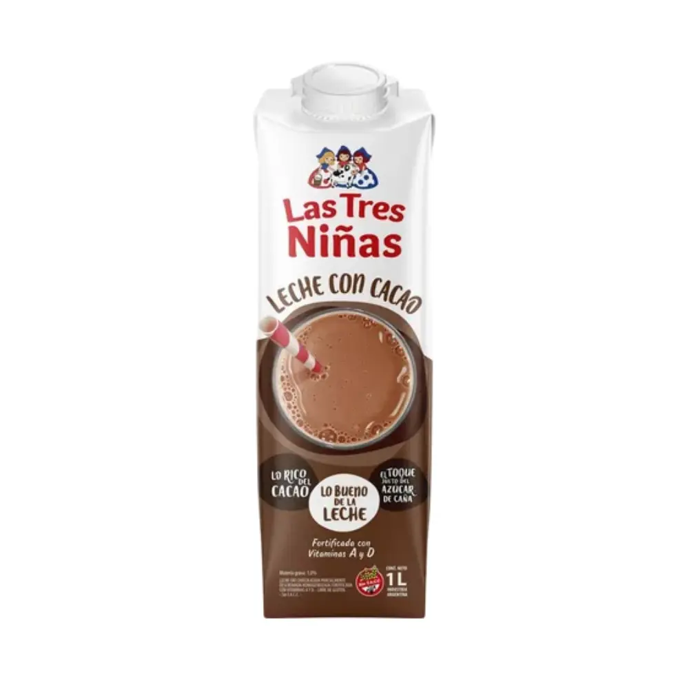 TRES NINAS CHOCOLATADA