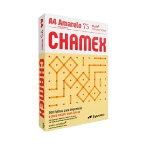 CHAMEX HOJA A4 COLOR AMARILLA