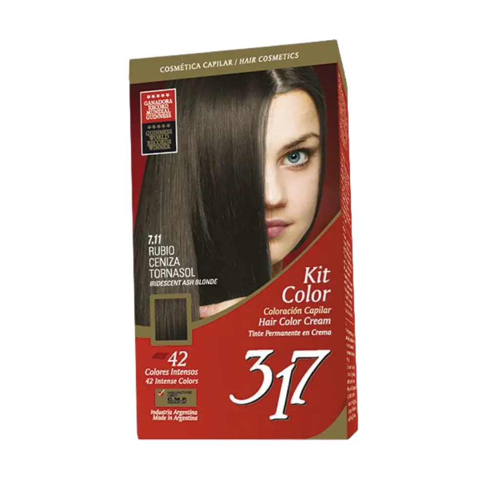 317 KIT COLORACION N*7.11