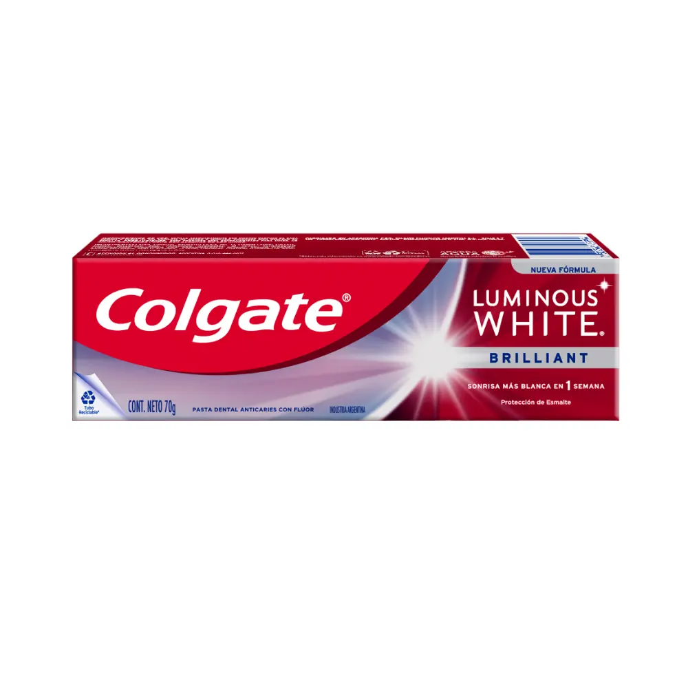 COLGATE C/D LUMINOUS WHITE BRILLANTE