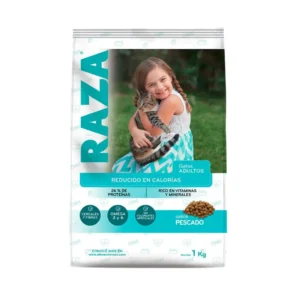 RAZA ALI.GATO PESCADO BAJAS CALORIAS