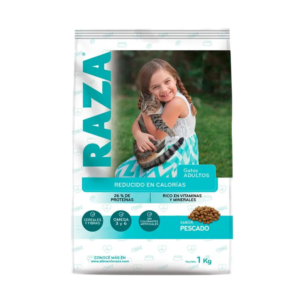 RAZA ALI.GATO PESCADO BAJAS CALORIAS