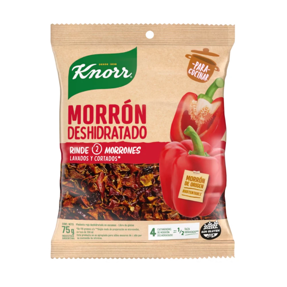 KNORR VEG.DESHIDRAT. MORRON